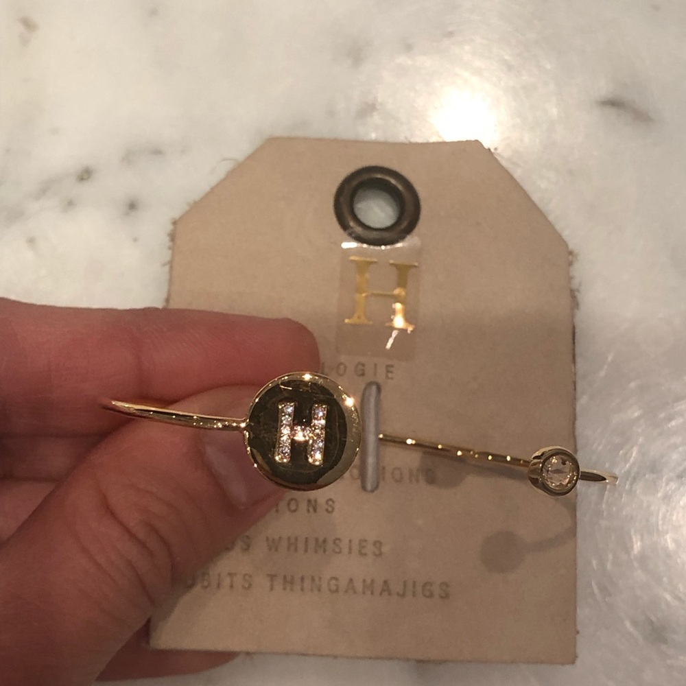 Brand new; Anthropologie “H” bracelet!